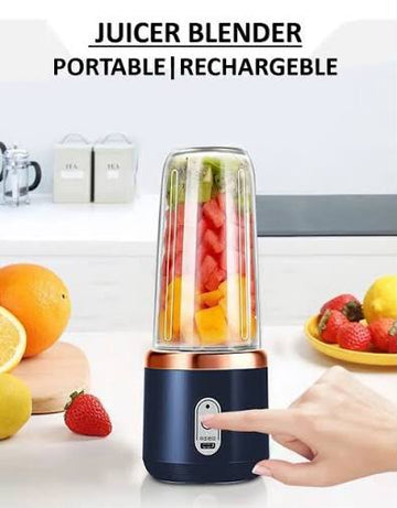 Portable Rechargeable Juicer Blender 2-in-1